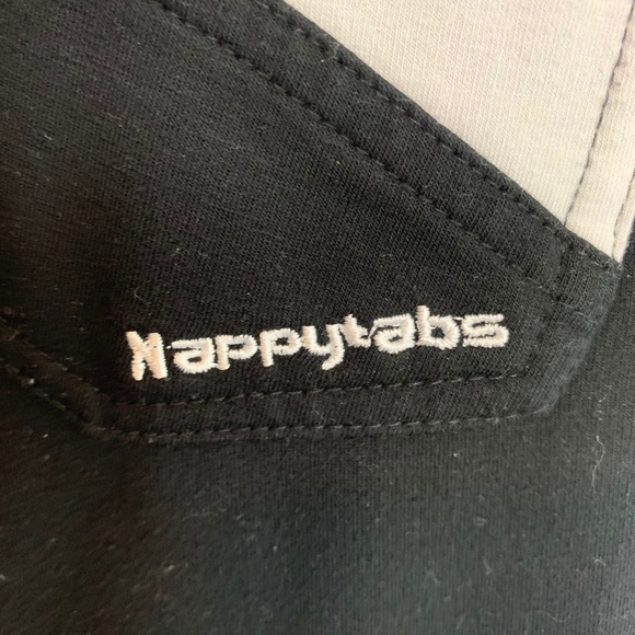 Nappytabs Black Colorblock Looped Sweatpants - Picture 7 of 9